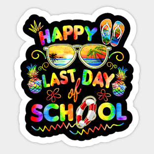 Last Day of School Teachers End of Year Students Sticker